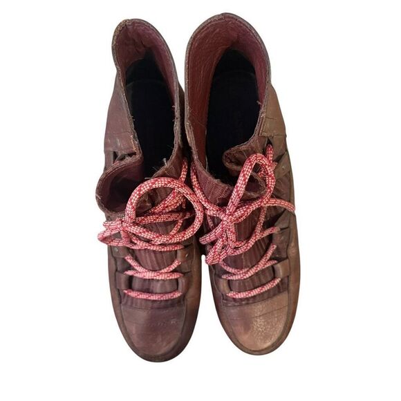 Sorel PDC Wedge Leather Bootie Size 9 - Picture 5 of 7